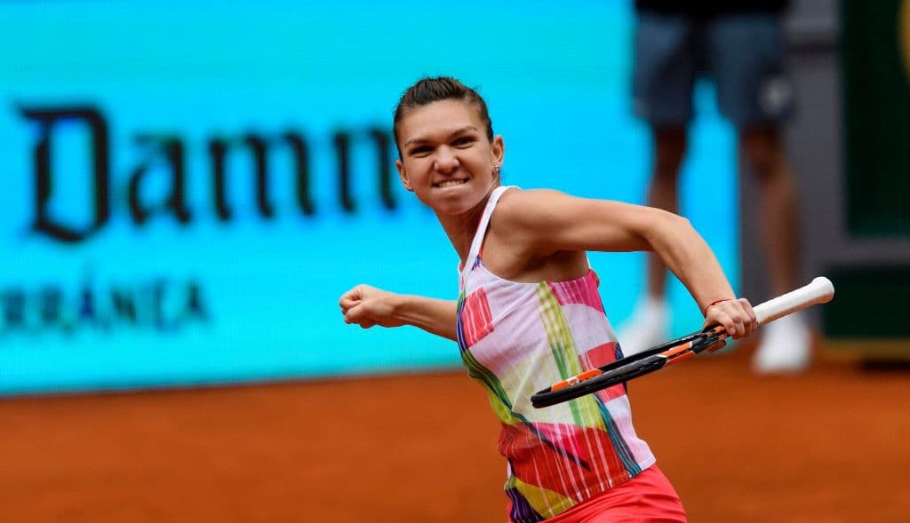 Romania’s Simona Halep reaches the final in Madrid for the second time