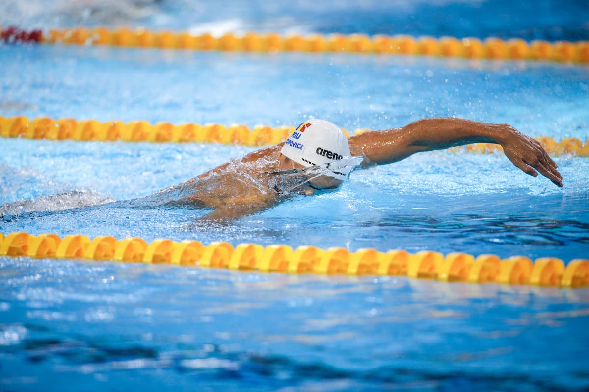 Romanian swimmer David Popovici claims third European 200m freestyle title after 100m triumph