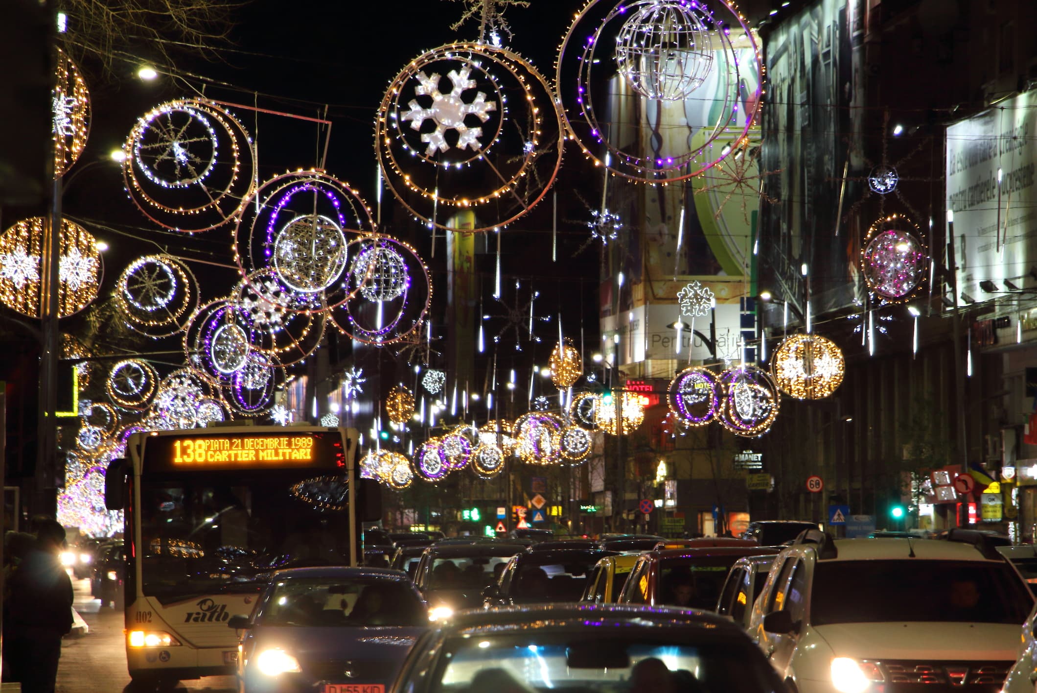Christmas lights will be adorning the city in less than a month