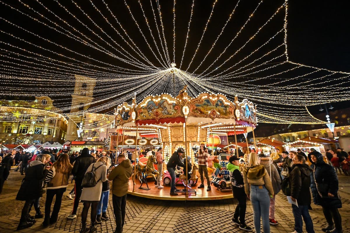 Sibiu Christmas Market brought over EUR 10 mln to the local economy, organizers say