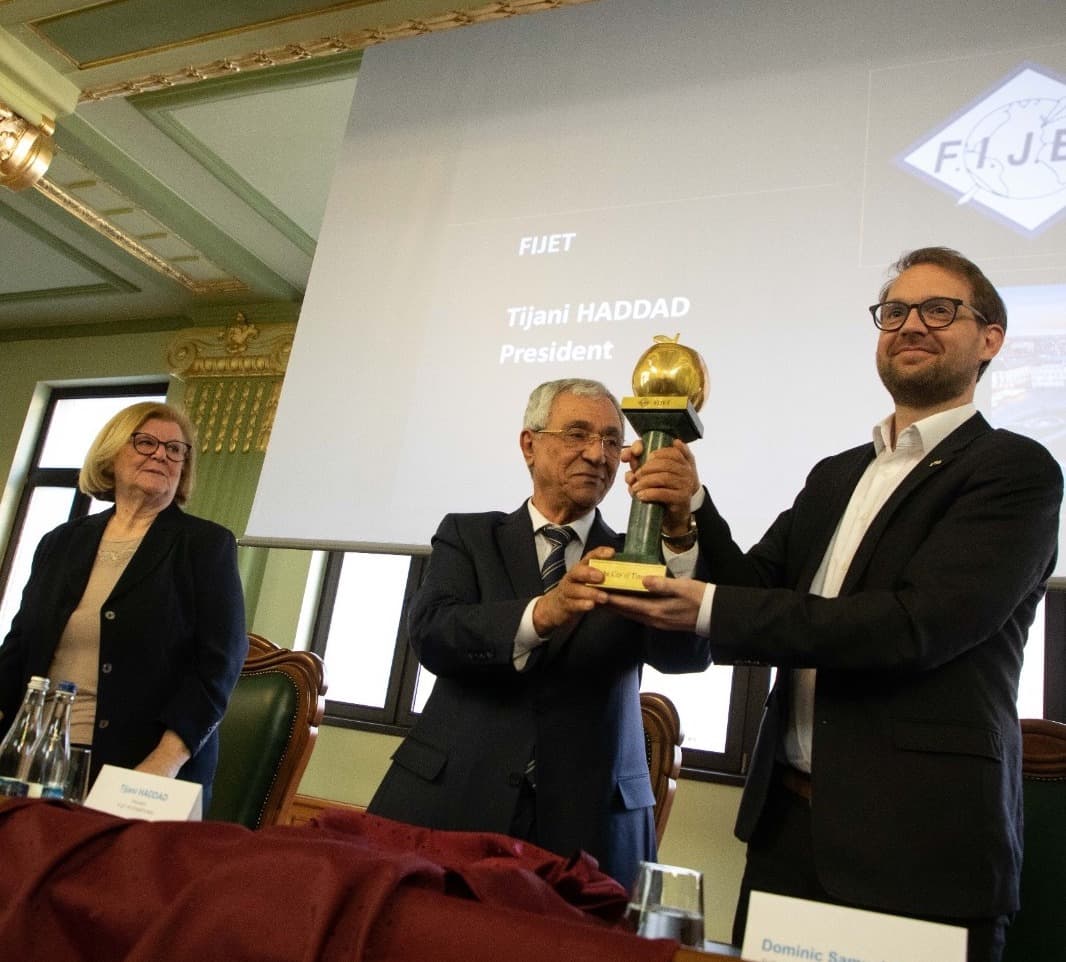 Western Romania: Timisoara receives FIJET’s prestigious Golden Apple award for promoting tourism