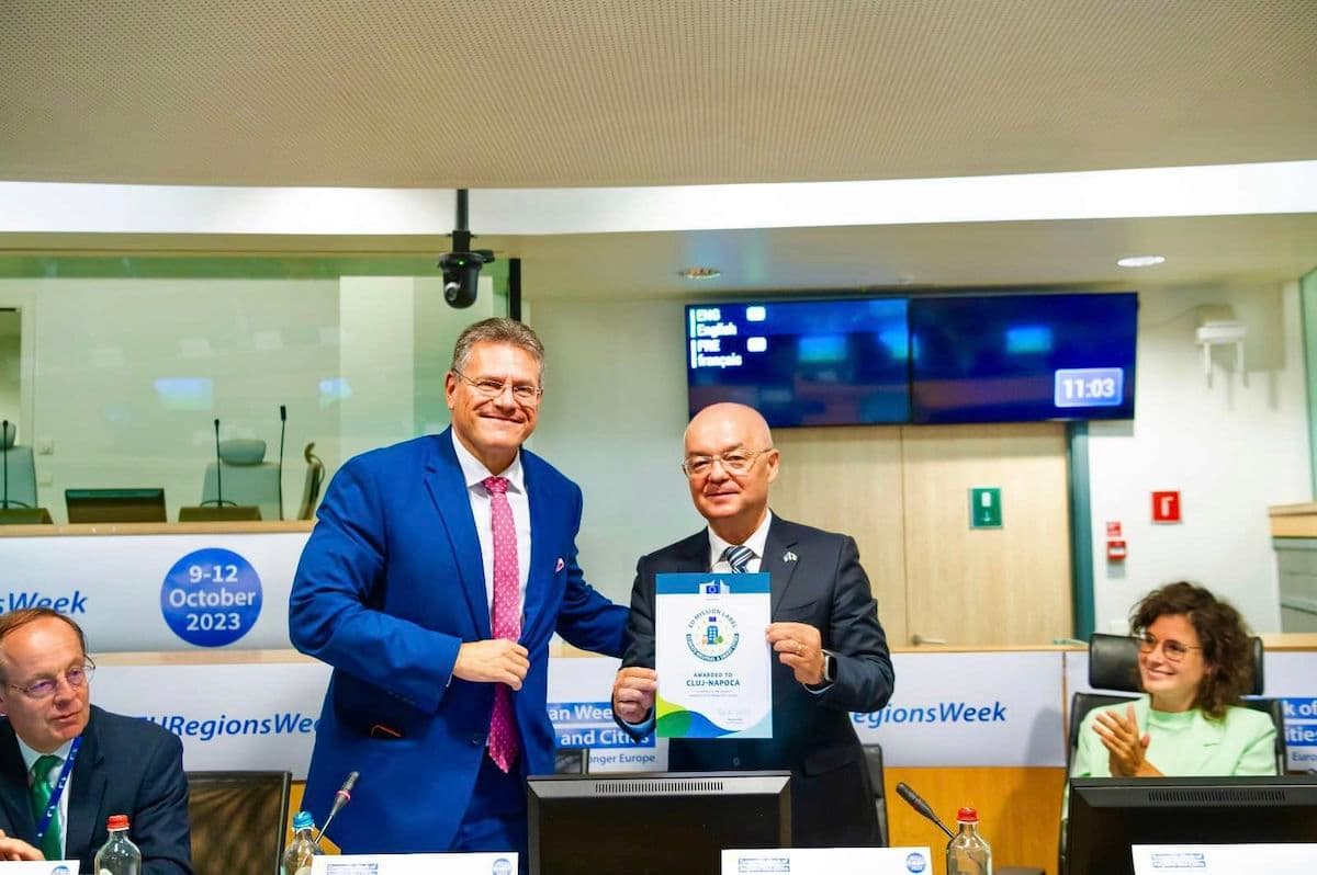 Romania’s Cluj-Napoca awarded EU Mission Label for its plan to become climate neutral by 2030