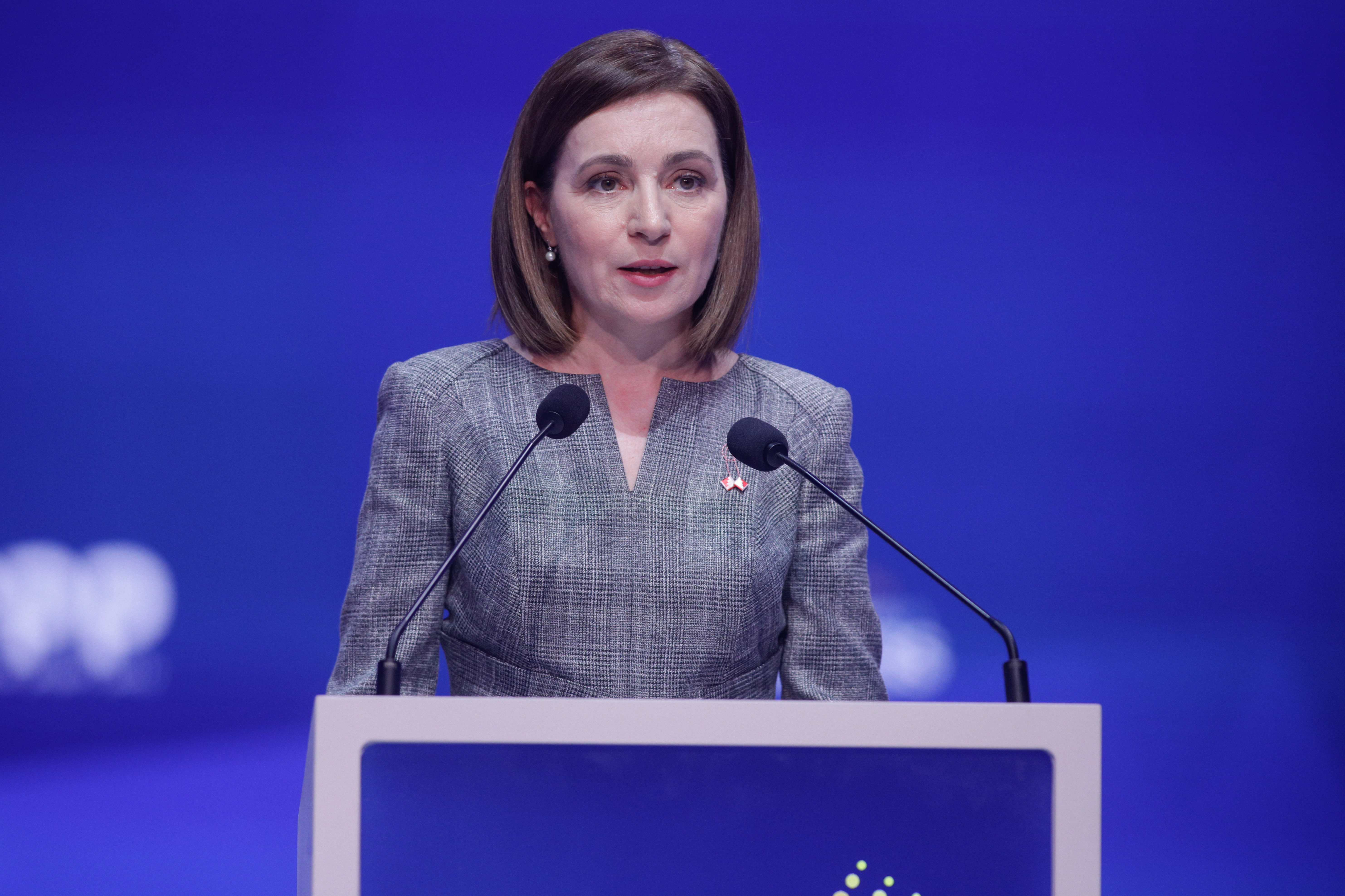 Russia intentionally sending drones to Republic of Moldova, president Maia Sandu says