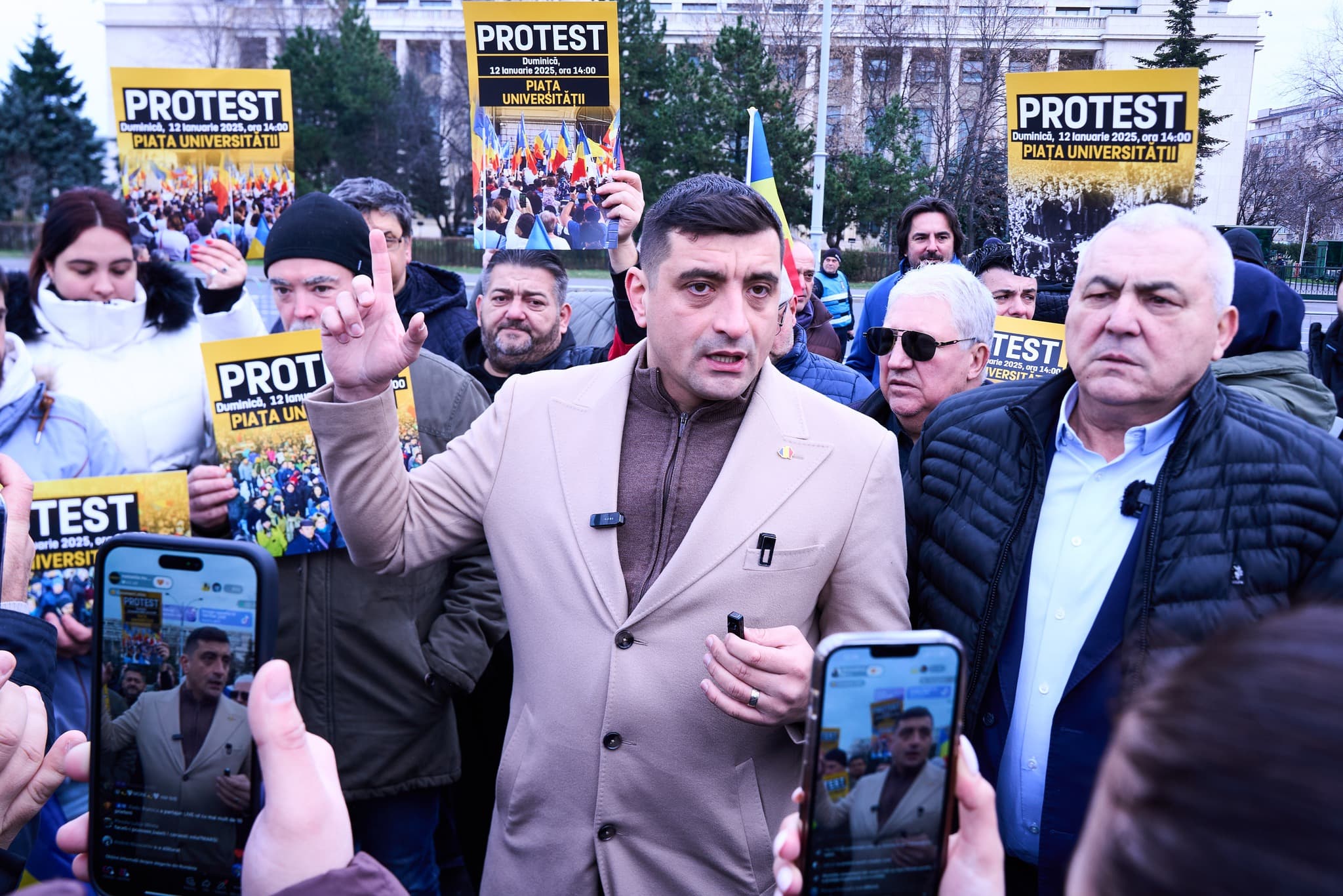 Romanian far-right party AUR to hold protest against annulment of presidential elections