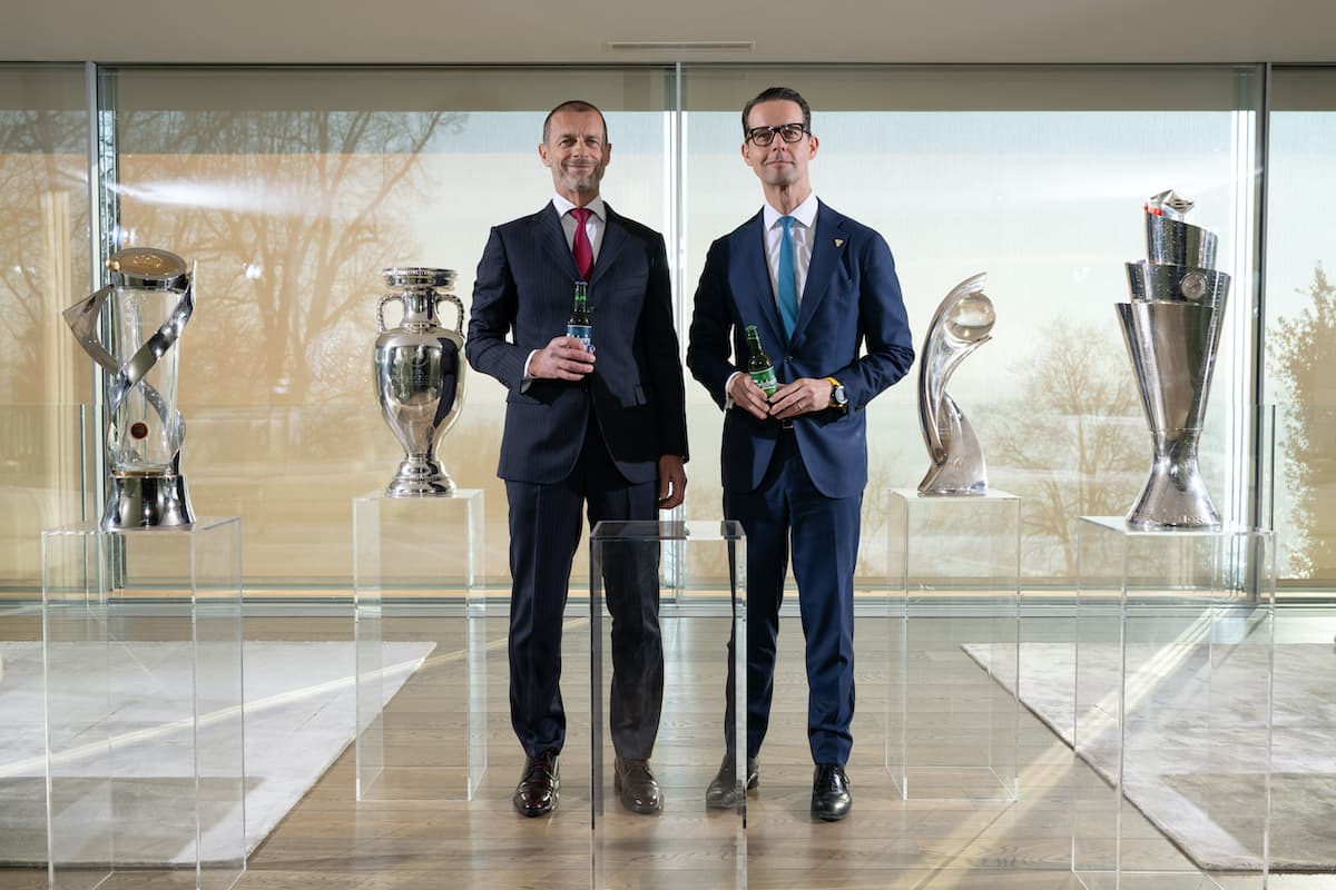 Carlsberg Group celebrates return to UEFA National Team Competitions, signing new long-term partnership
