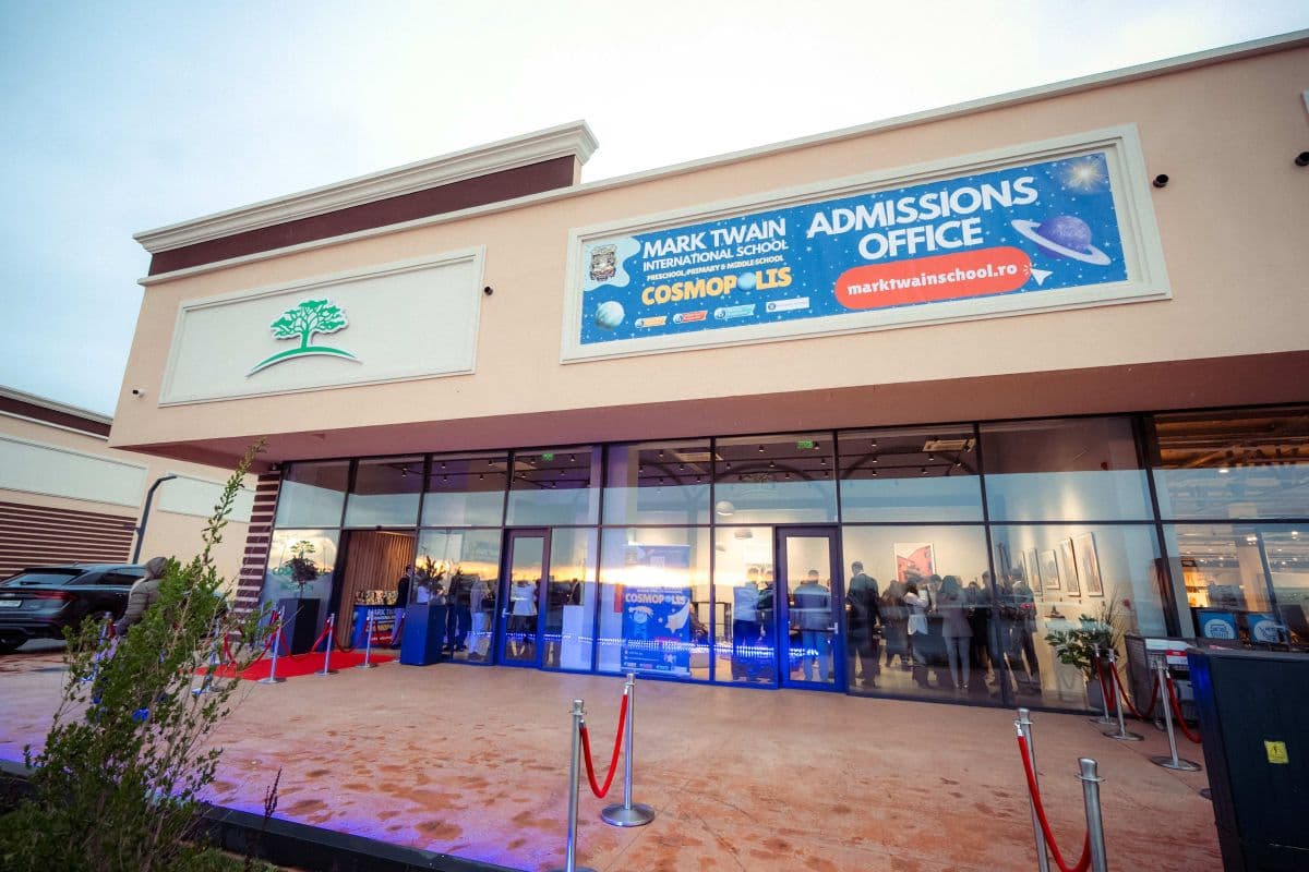 The Admissions Center for the new Mark Twain International School campus in Cosmopolis is now open