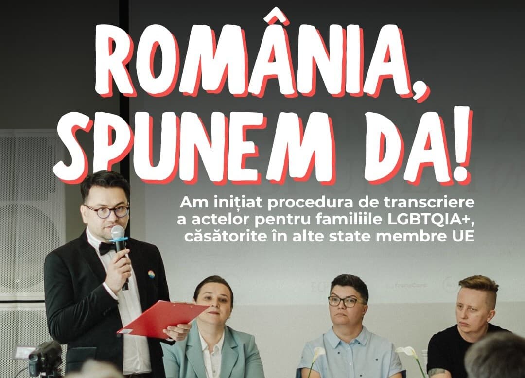 Romanian gay rights association ACCEPT requests recognition for same-sex couples married in other EU states