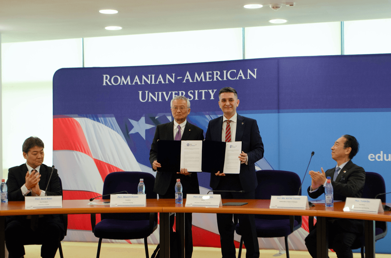 National Premiere in Higher Education: The First Japan-Romania Double Degree Master’s Program Launched by the Romanian-American University