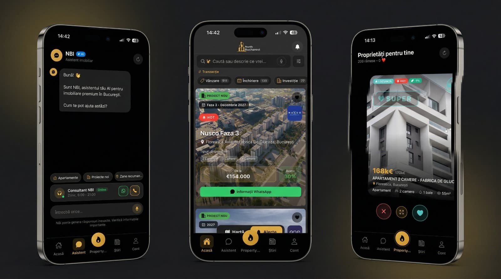 The launch of NorthBucharest.ro: AI, completed properties and thousands of homes within one digital real estate ecosystem