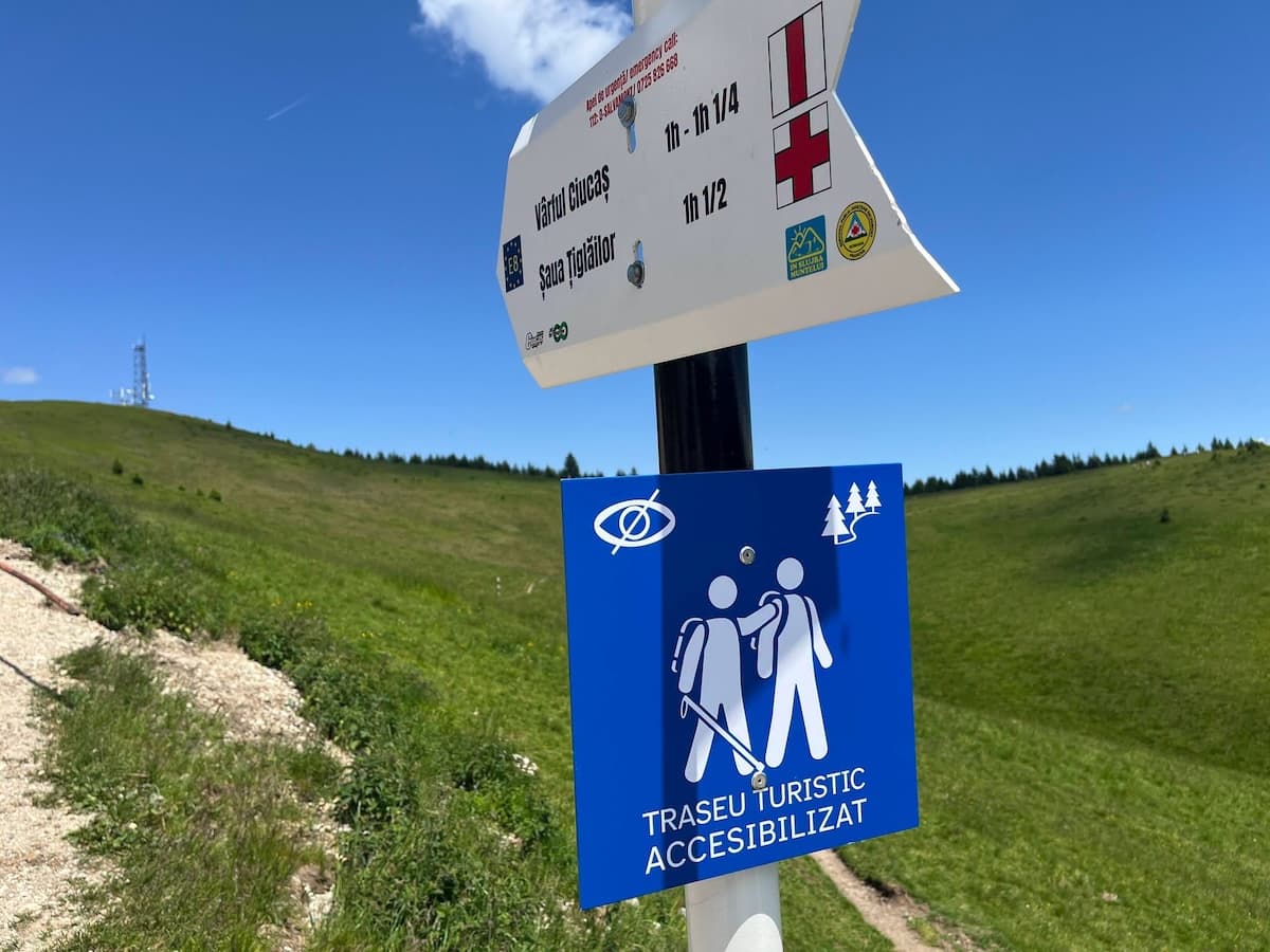 Romania opens first mountain trail accessible to people with visual impairments
