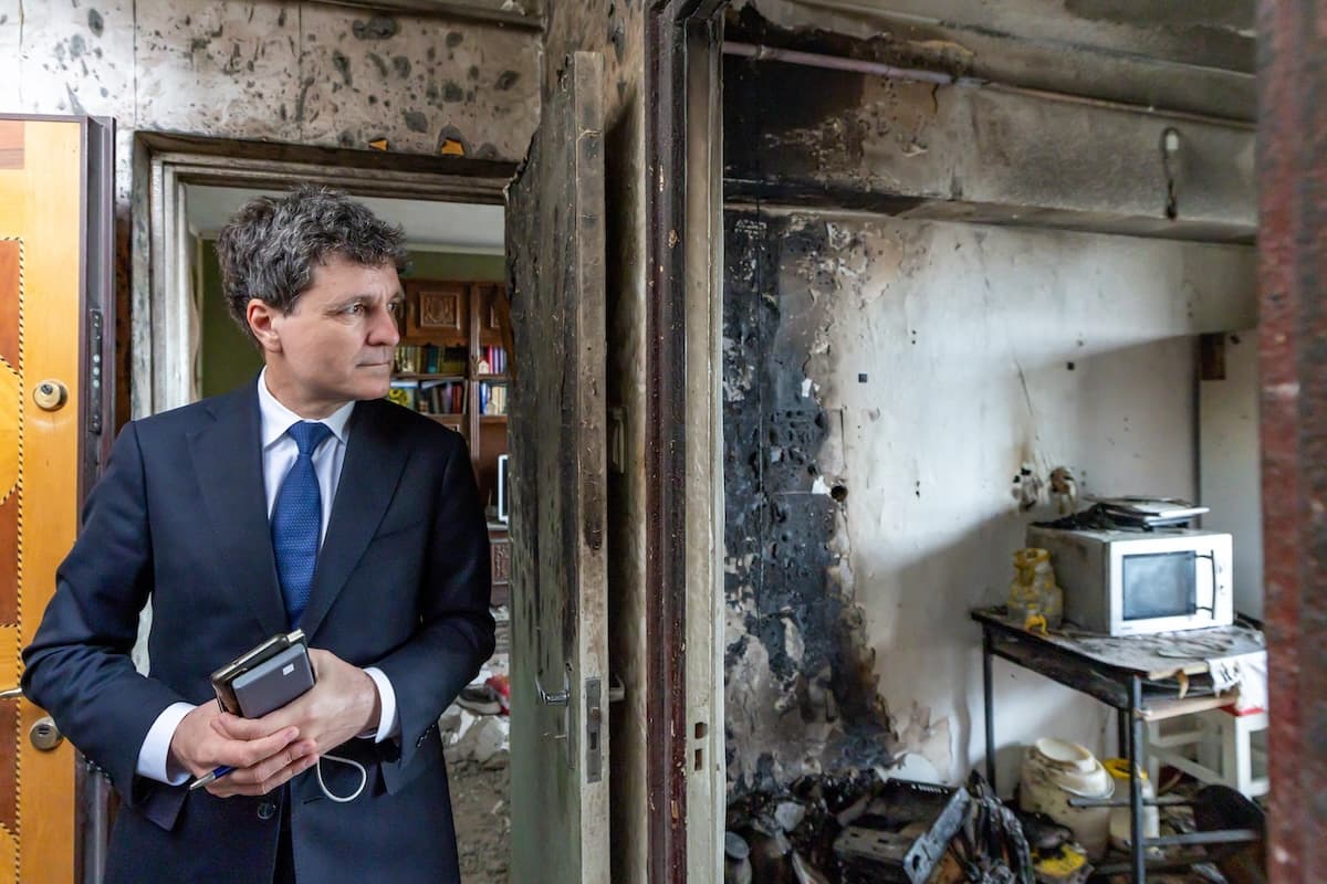 Technical investigation confirms Russian origin of drone that crashed into Galați apartment block, president says
