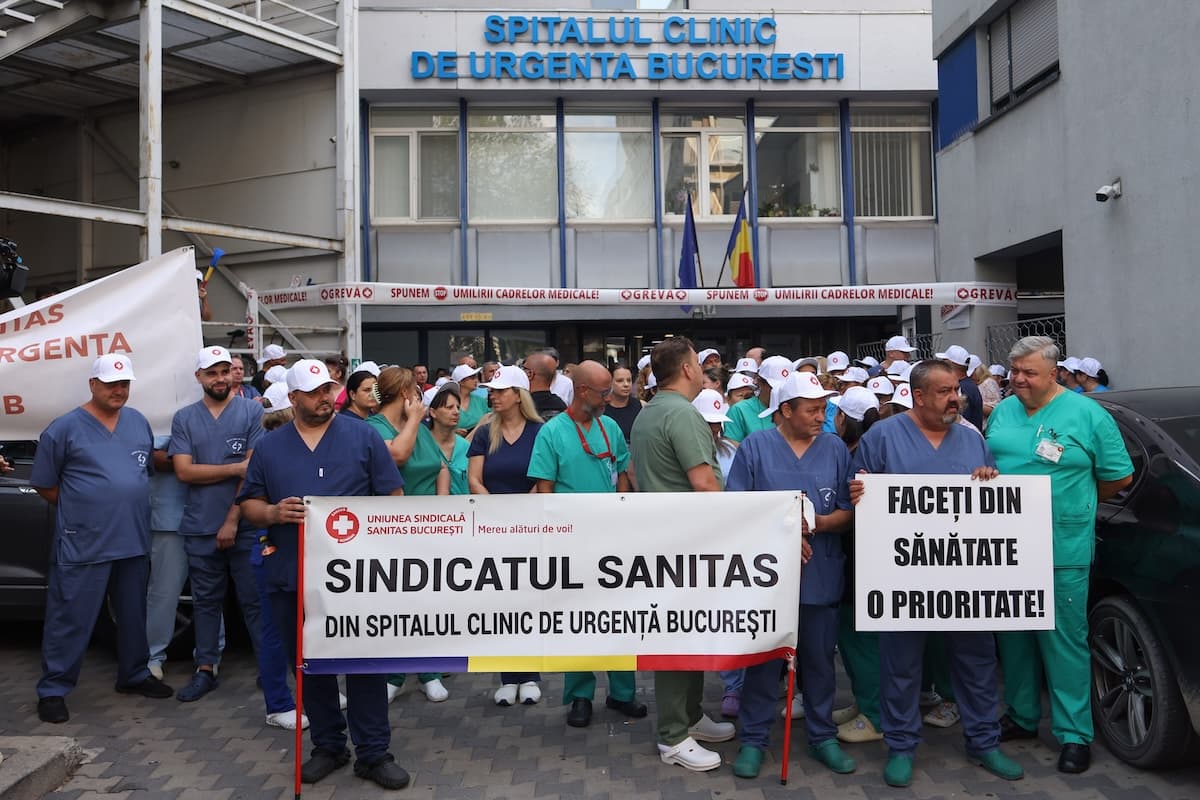 Trade union federation Sanitas prepares for general strike in Romanian hospitals