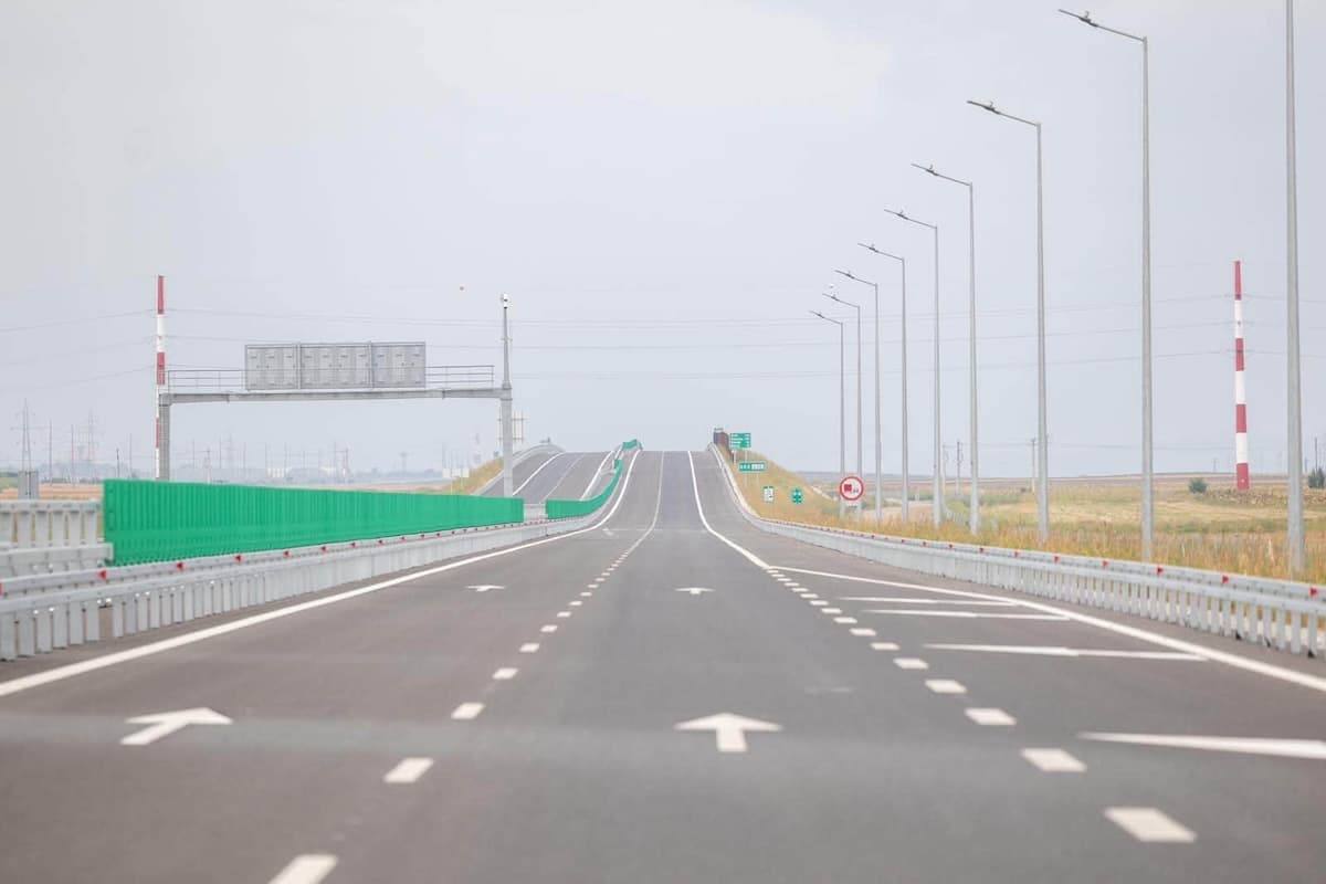 New 47 km A7 motorway section ready to open in eastern Romania