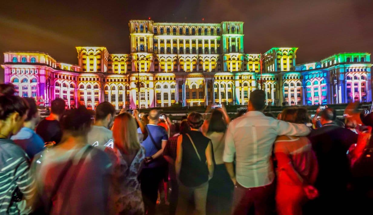 September in Bucharest: City celebration, video mapping, classical music, film events