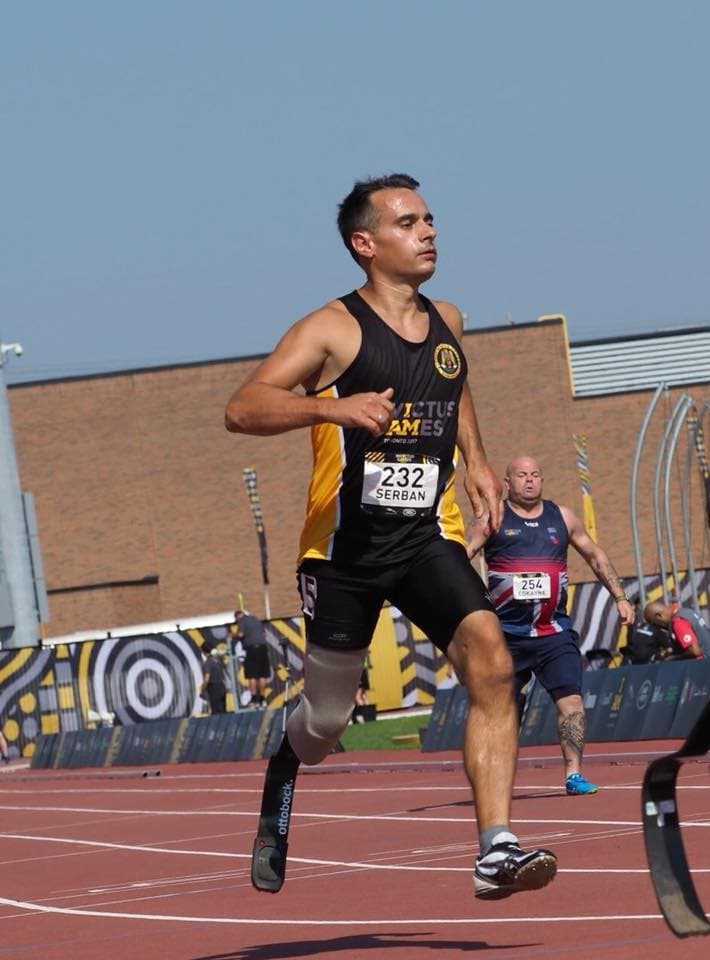 Soldier wounded in Afghanistan wins first medal for Romania at the Invictus Games