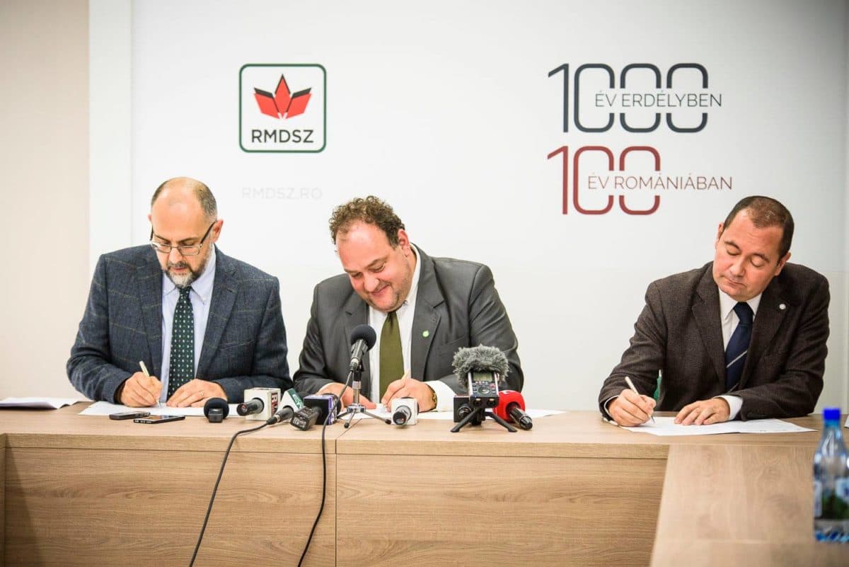 Magyar minority parties in Romania join forces for Szeklerland autonomy